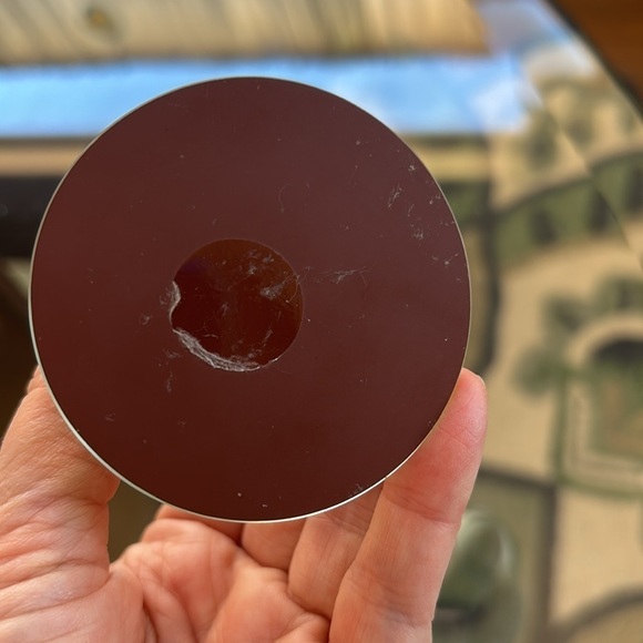 Frosted Glass Hummingbird on Flower Petal Figurine - Picture 6 of 6